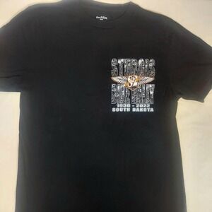Goodfellow & Co Sturgis Bike Rally Graphic Tee‎ Skull Print Black